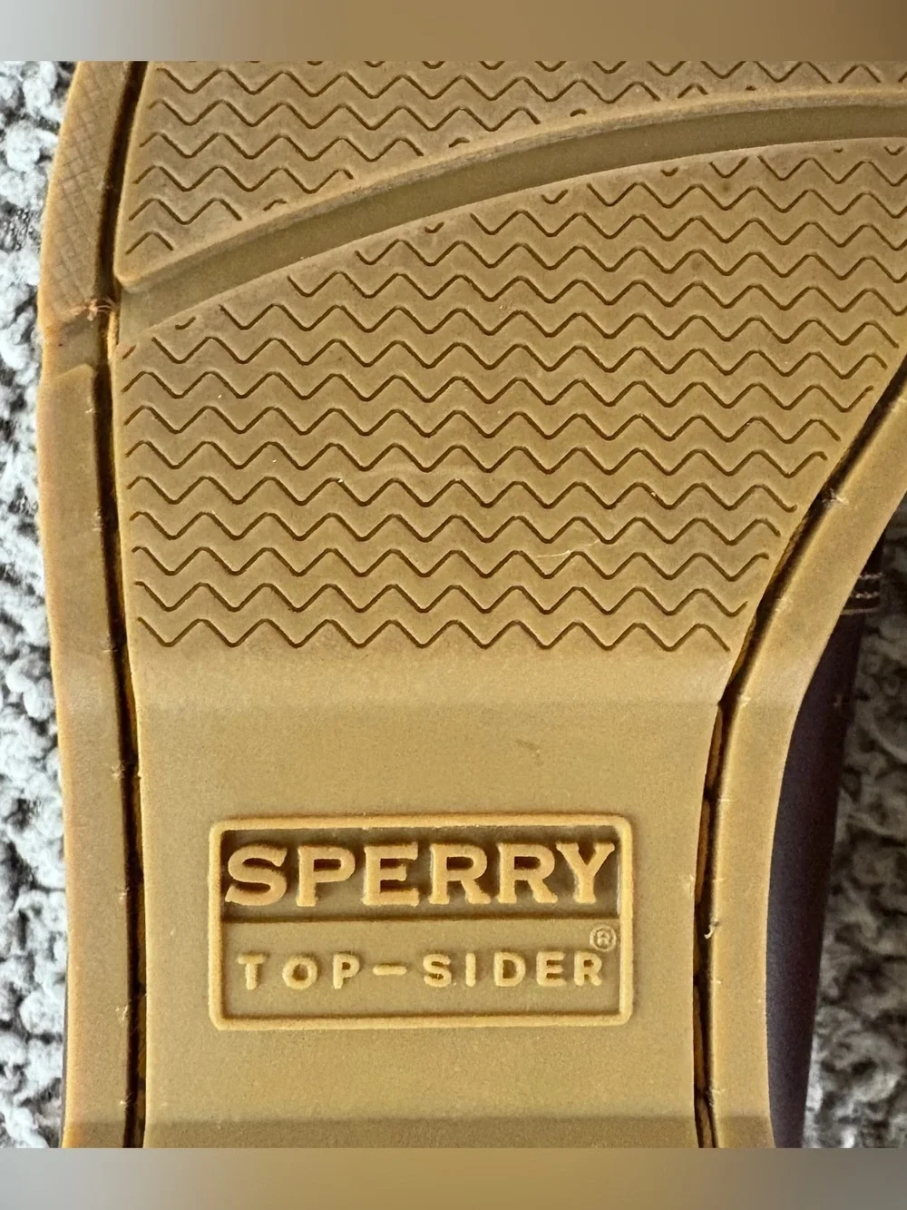 Sperry Top Sider Authentic Original 2-Eye Boat Shoes Mens 10.5 M Lace Up Brown